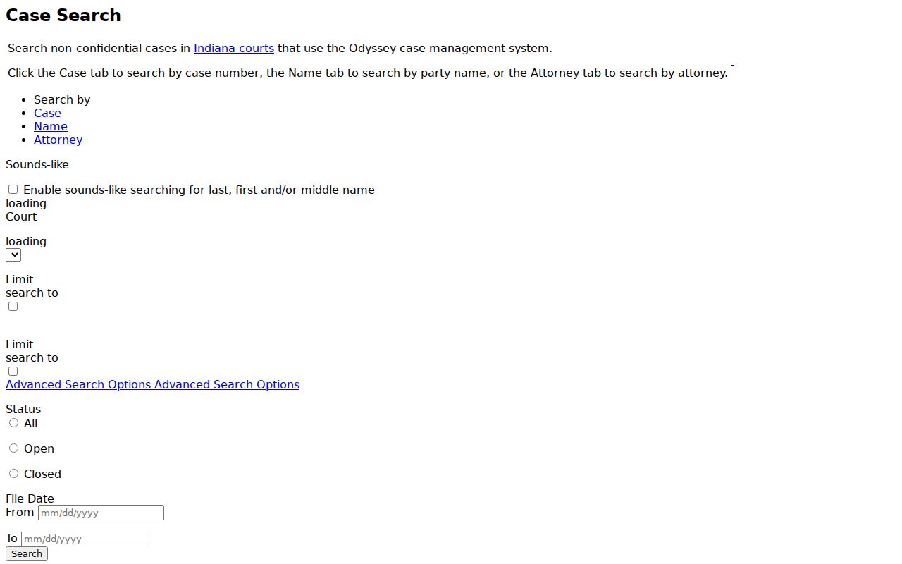 Lake County residents directory MyCase court search